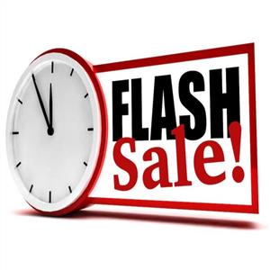 - Flash sales -