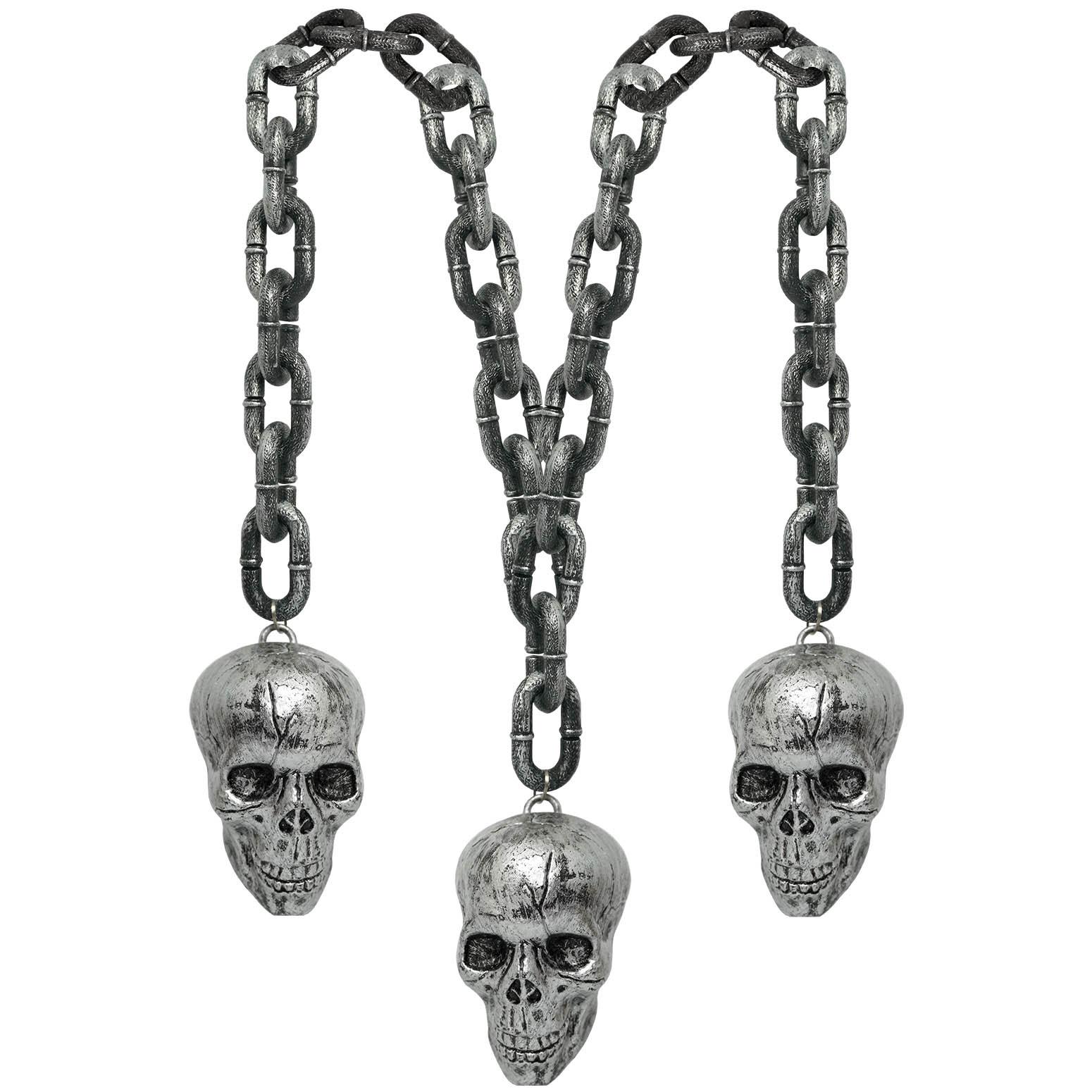 Chain With Human Skeleton